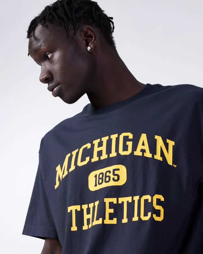 NCAA-G (Ncaa athletics tee michigan washed black) 112293043