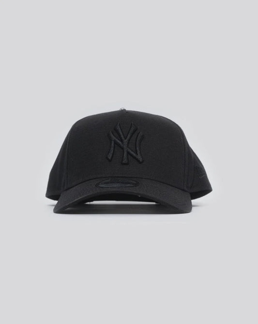 NEC-G55 (New era 940 A frame black on black ripstop new york yankees snapback osfm) 112392670