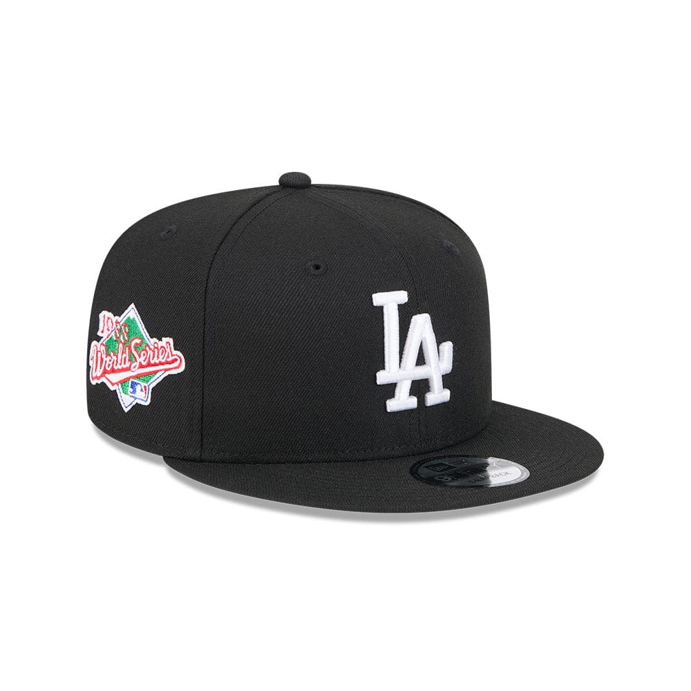 NEC-F69 (New era 950A frame seasonal world series los angeles dodgers snapback black/grey UV osfm) 102592149
