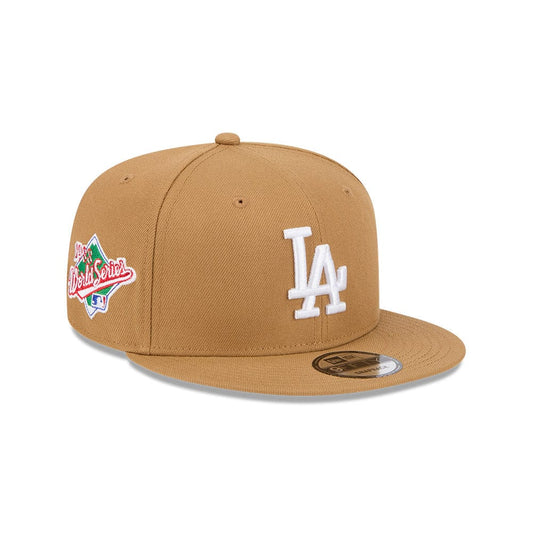 NEC-G69 (New era 950A frame seasonal world series los angeles dodgers snapback wheat/grey UV osfm) 102592149