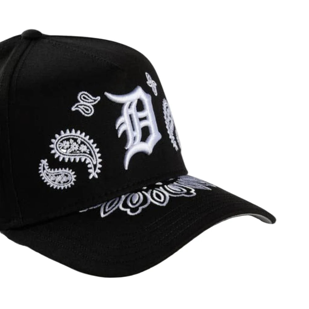 NEC-L67 (New era 940 A frame paisley detroit tigers snapback black/grey UV osfm) 92592670