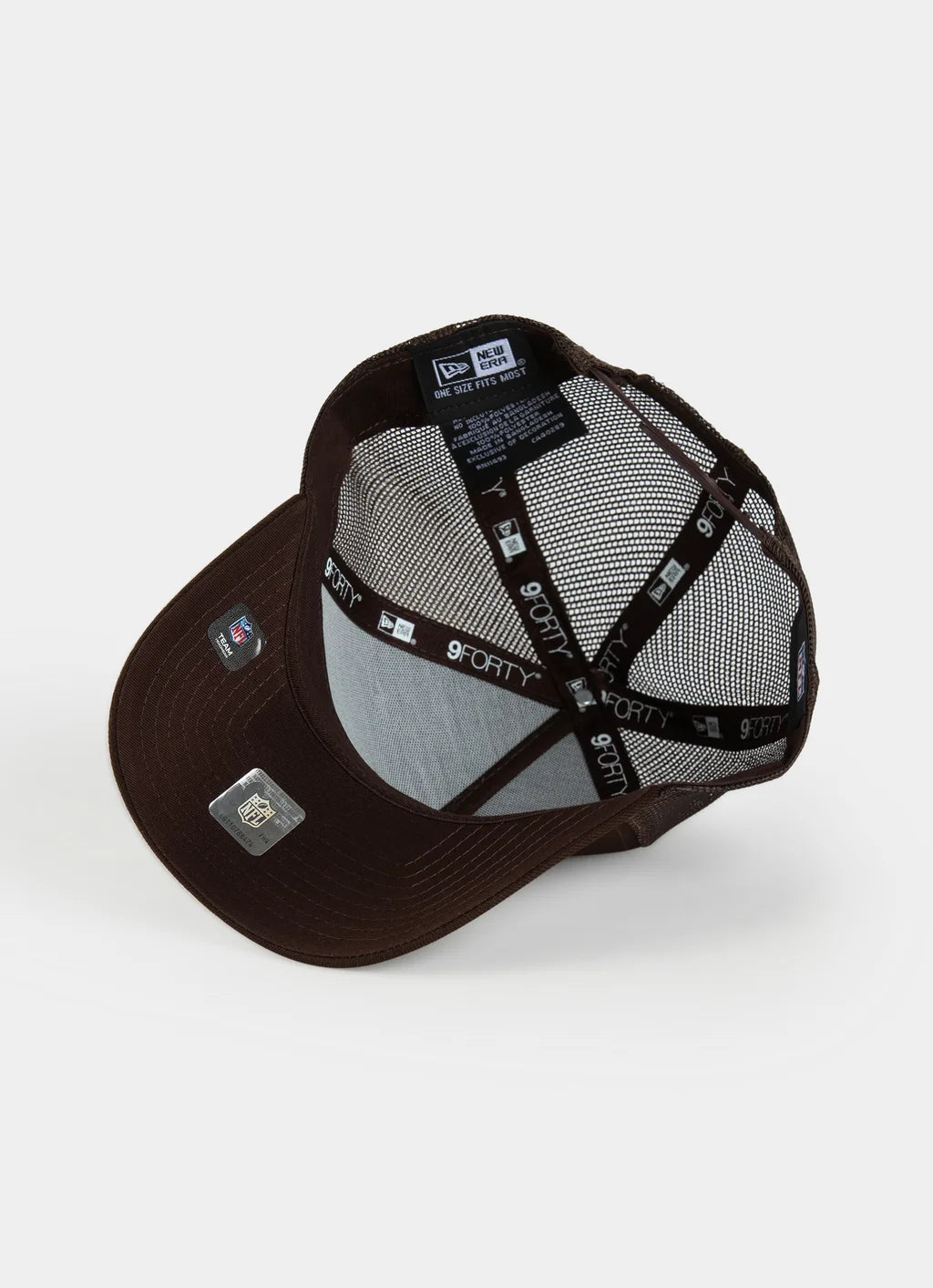 NEC-P70 (New era 940 A frame burnt wood los angeles dodgers trucker snapback brown osfm) 122592450