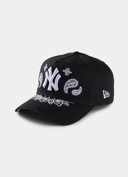 NEC-J67 (New era 940 A frame paisley new york yankees snapback navy/grey UV osfm) 92592670