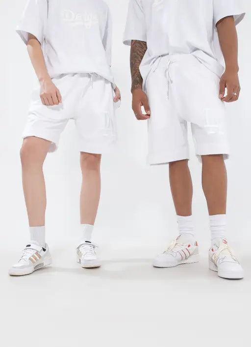 NEA-P10 (New era tonal pack basket ball style los angeles dodgers shorts white) 102496500