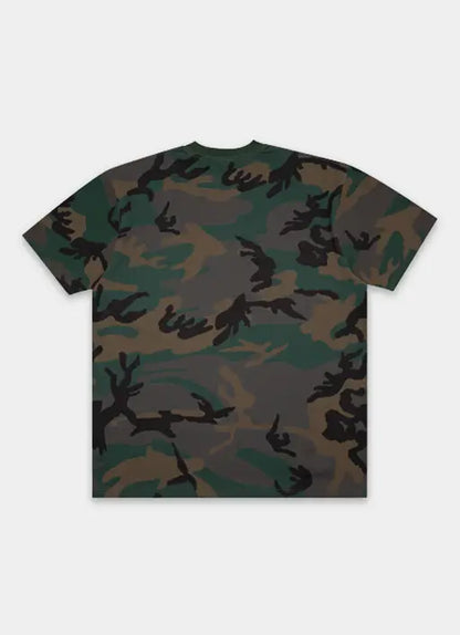 NEA-N14 (New era new york yankees field issue short sleeve camo t-shirt woodland camo) 62695000