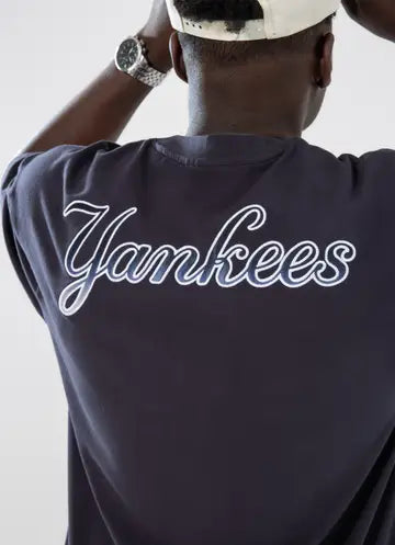 NEA-U10 (New era higher fade oversize tee new york yankees navy) 112494500