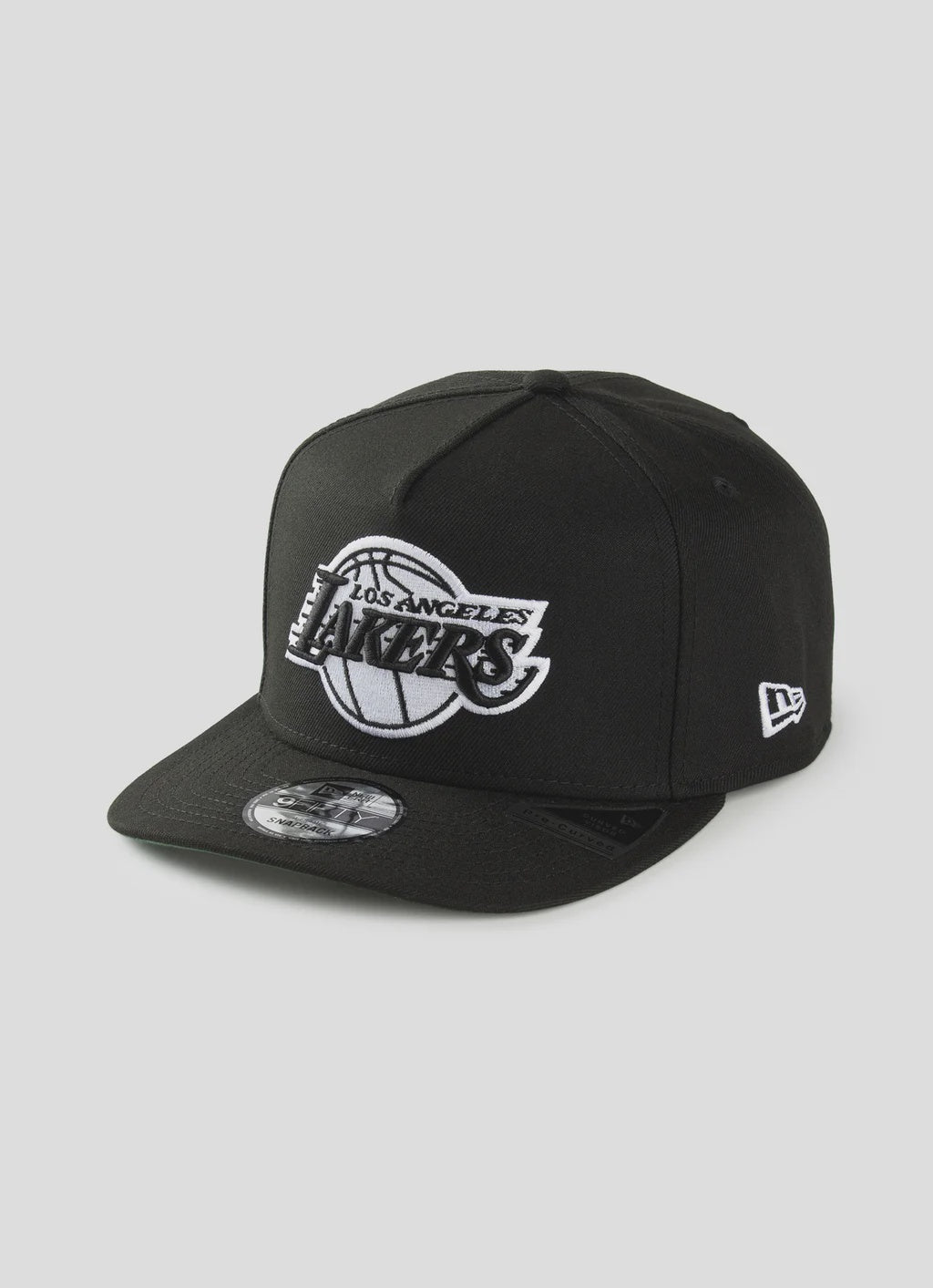 NEC-Y69 (New era 950 A frame classic black/white los angeles lakers snapback black/cilantro green UV osfm) 112593290