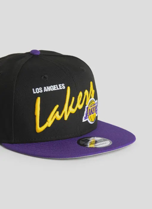 NEC-V60 (New era 950 vintage script los angeles lakers snapback osfm) 122492850