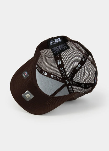 NEC-Q70 (New era 940 A frame burnt wood kansas city chiefs trucker snapback brown osfm) 122592450