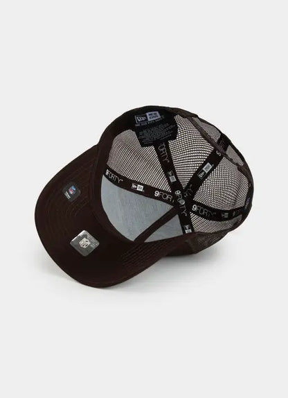 NEC-O70 (New era 940 A frame burnt wood las vegas raiders trucker snapback brown osfm) 122592450