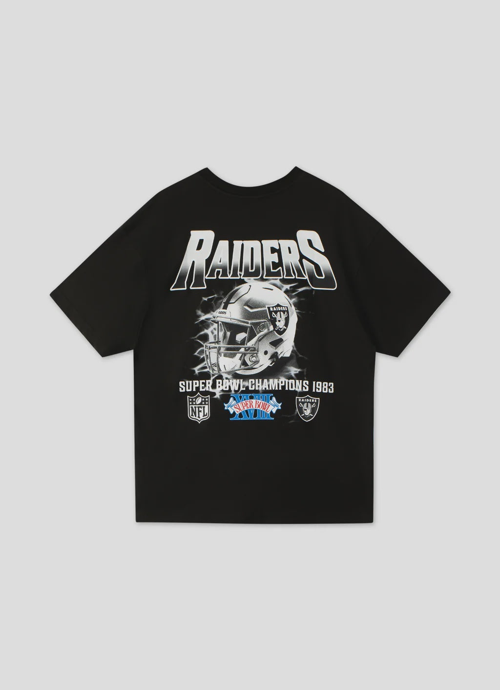 NEA-B13 (New era nfl champ oversize tee las vegas raiders black) 12694000
