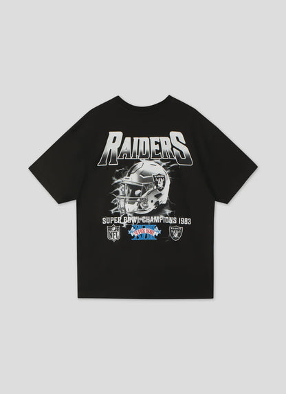 NEA-B13 (New era nfl champ oversize tee las vegas raiders black) 12694000
