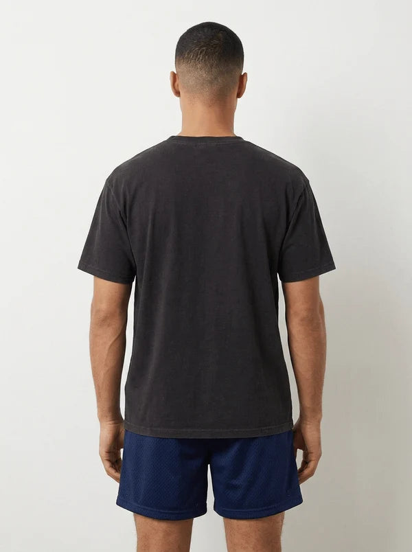 MJA-L15 (Majestic mlb new york yankees  burst basket ball tee washed black) 72693043
