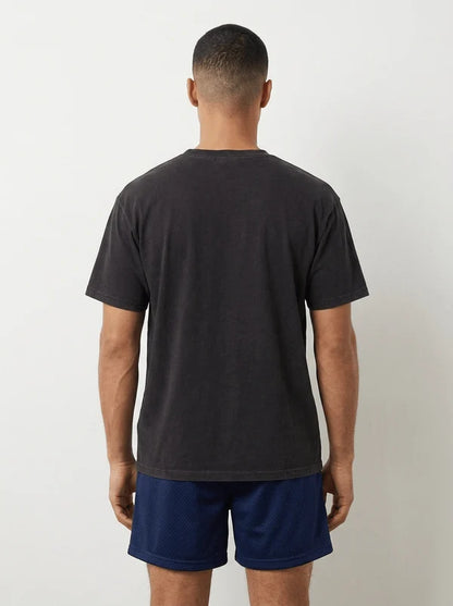 MJA-L15 (Majestic mlb new york yankees  burst basket ball tee washed black) 72693043