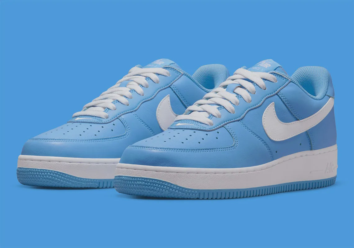 N-W136(AIR FORCE 1 LOW RETRO UNIVERSITY BLUE WHITE METALLIC GOLD)