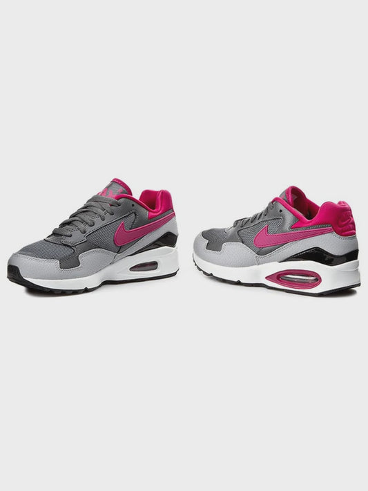 N-O80 (NIKE WMNS AIR MAX ST - GREY/PINK) 81599207