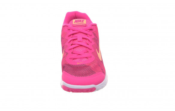 N-Y77 (NIKE WMNS FLEX EXPERIENCE RN - HOT PINK/ORANGE/WHT) 91596138