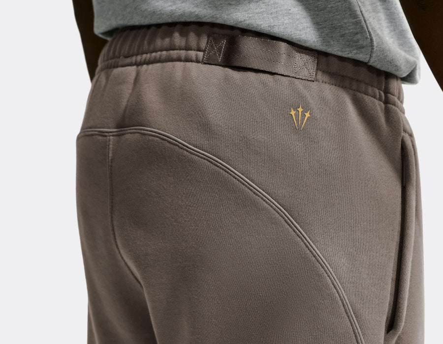 NA-R50 (Nike nocta fleece tracksuit bottoms olive grey/yellow ochre) 92696956