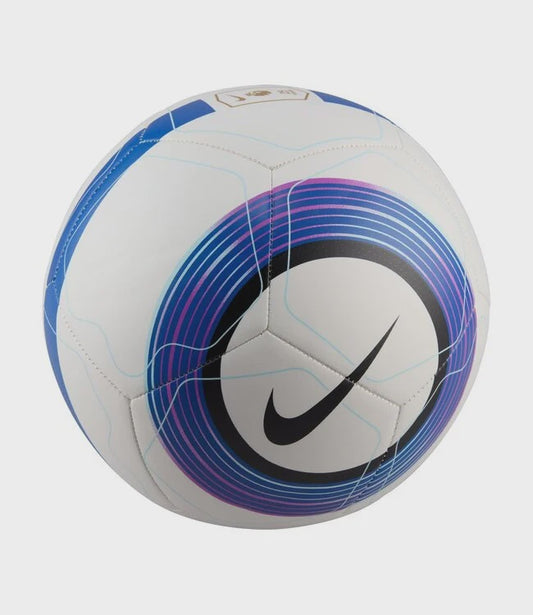 NE-Y25 (Nike premier league pitch football white/blue/black) 12592000