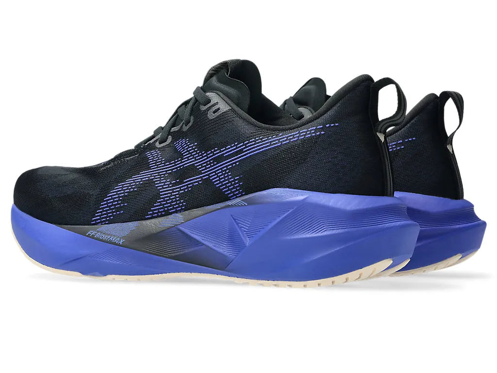 AS-E19 (Asics novablast 5 2E width black/cobalt burst) 326913800