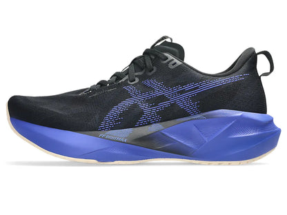 AS-E19 (Asics novablast 5 2E width black/cobalt burst) 326913800