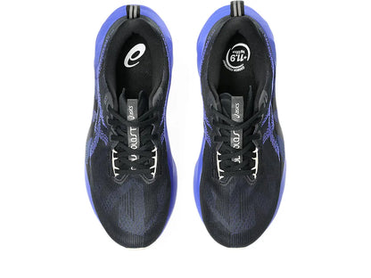 AS-E19 (Asics novablast 5 2E width black/cobalt burst) 326913800