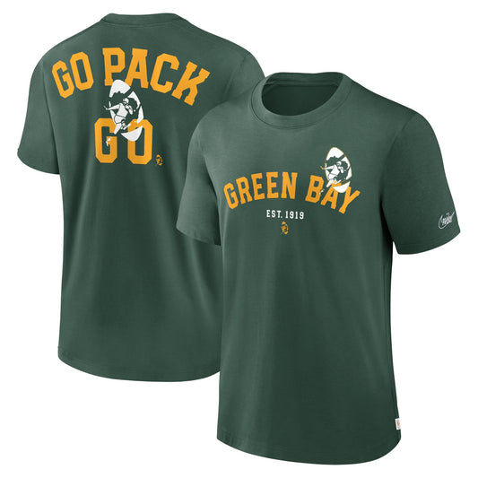 NA-N43 (Nike short sleeve heavyweight green bay packers tee fir) 112394347