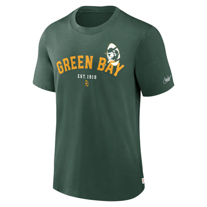 NA-N43 (Nike short sleeve heavyweight green bay packers tee fir) 112394347