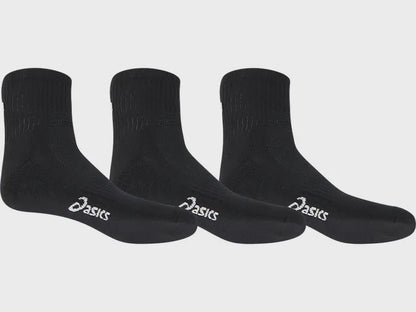 ASA-C (Asics pace quarter sock 3 pack performance black) 82491500