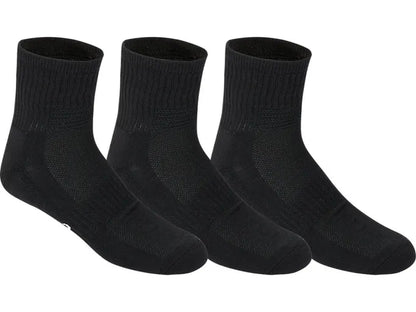 ASA-C (Asics pace quarter sock 3 pack performance black) 82491500