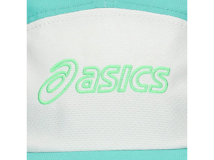 ASA-O1 (Asics performance running 5 panel cap aurora green/cream) 32692475