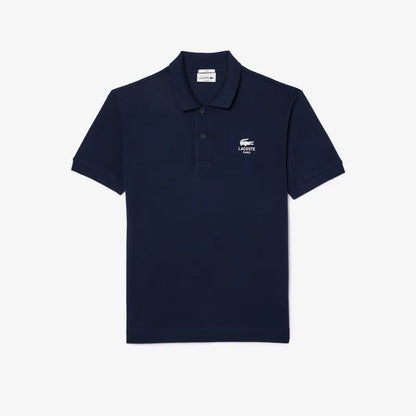 LCA-L21 (Lacoste soft branding classic fit pique polo navy) 12599565