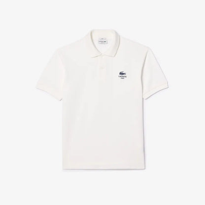 LCA-M21 (Lacoste soft branding classic fit pique polo white) 12599565