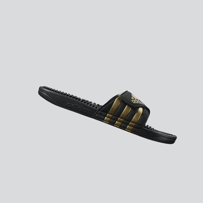 A-N73 (Adidas adissage slides black/gold metallic) 82692646