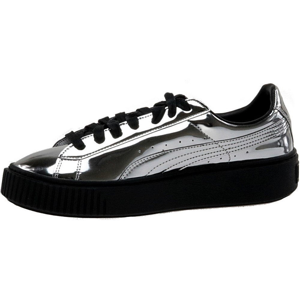 P-B33 (Puma basket creeper metallic silver) 11795556 PUMA