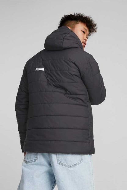 PA-P11 (Puma essentials hooded padded jacket black) 32597500