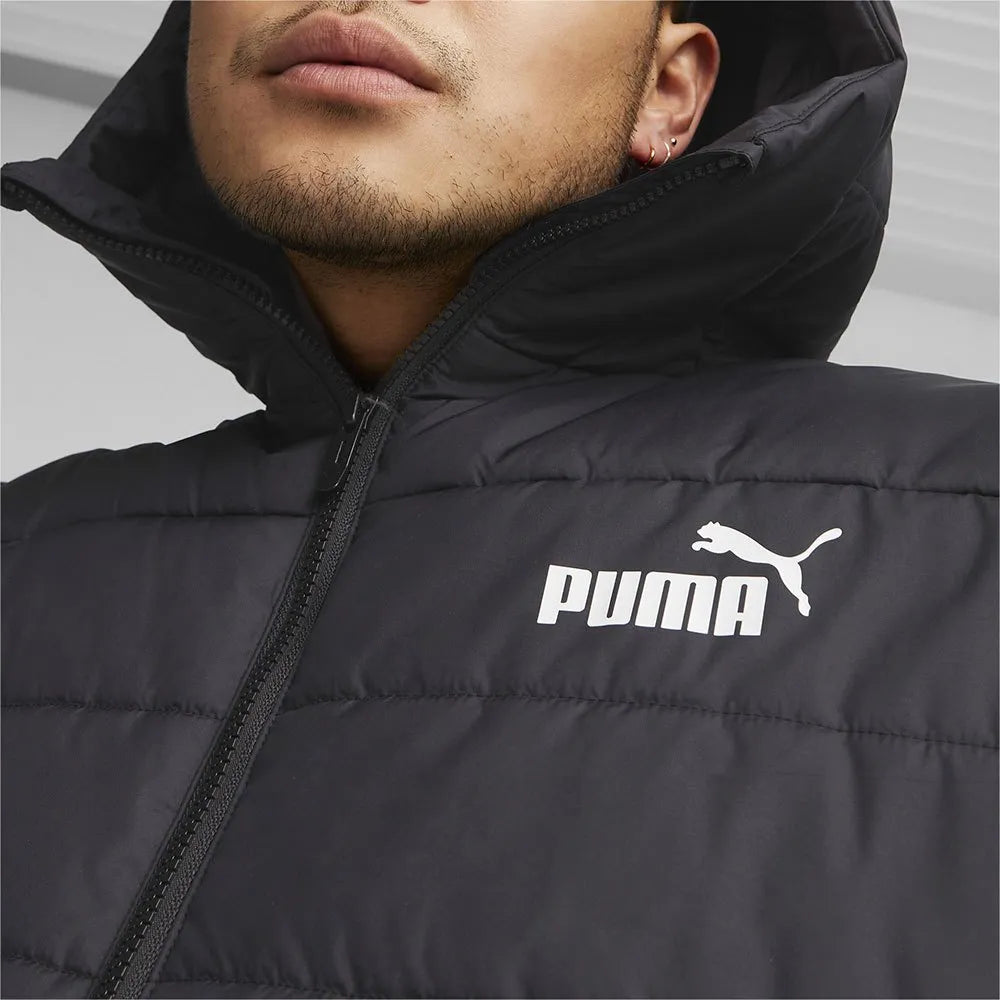 PA-P11 (Puma essentials hooded padded jacket black) 32597500