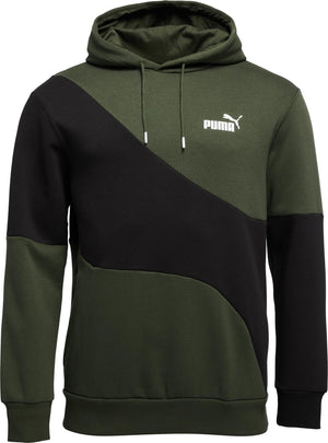 PA-L8 (Puma power cat hoodie fleece myrtle/black) 82395500 PUMA