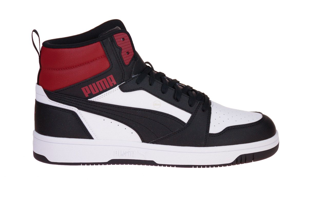 P-O47 (Puma rebound V6 white/black intense red) 9249700