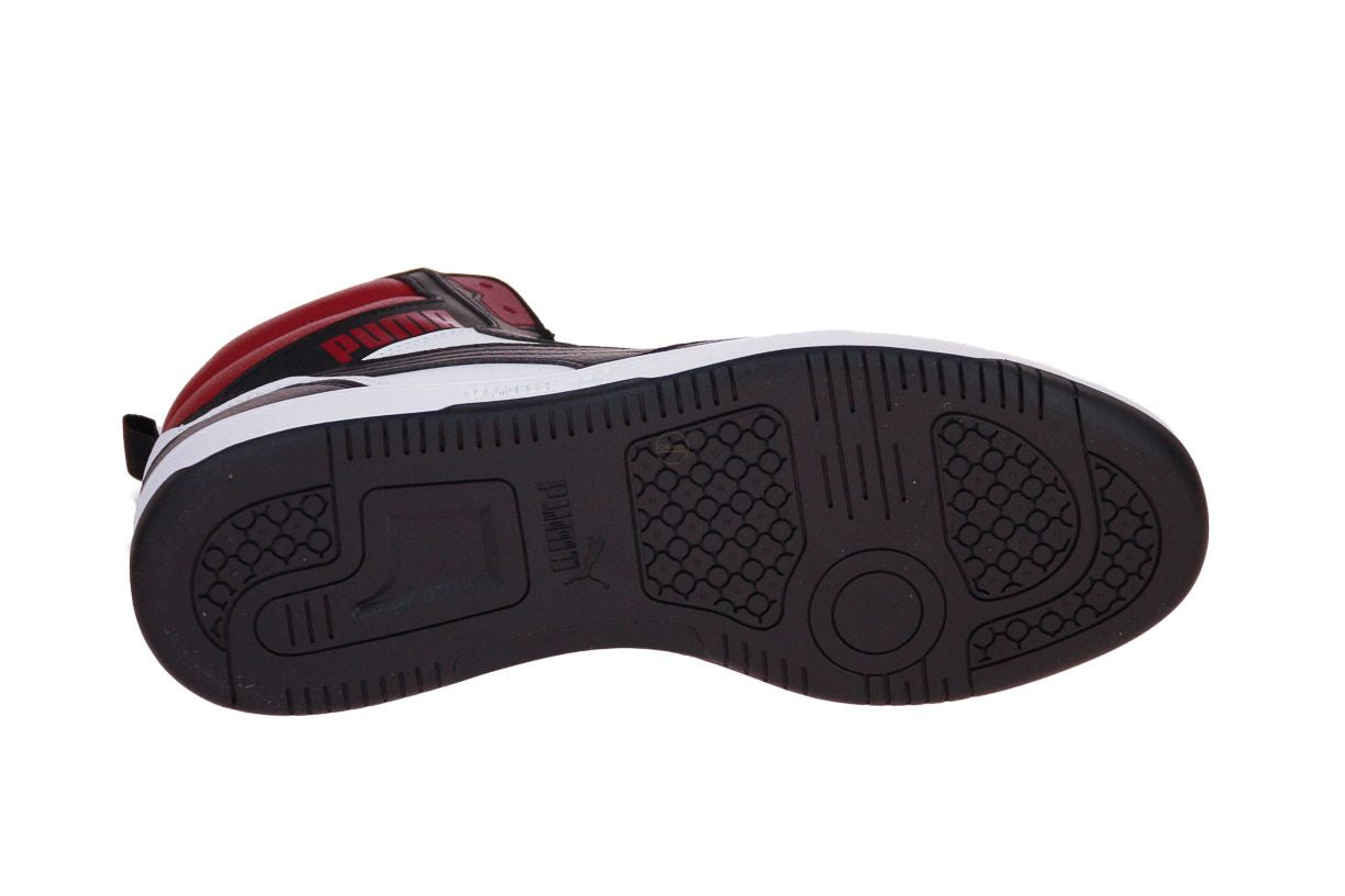 P-O47 (Puma rebound V6 white/black intense red) 9249700