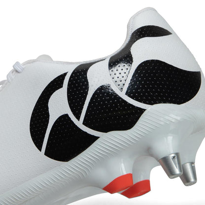 CCC-E (Canterbury speed raze soft ground boots white/black) 72695652