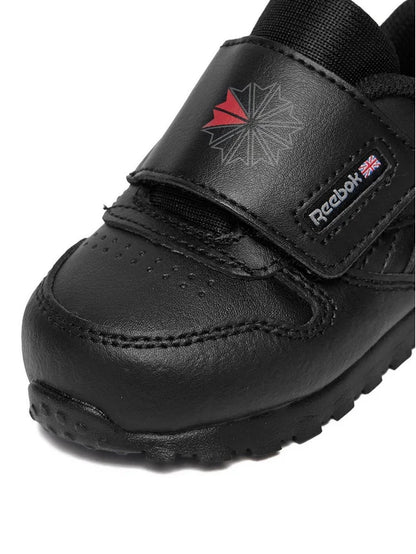 R-D18 (Reebok toddlers classic leather black/grey) 82693826