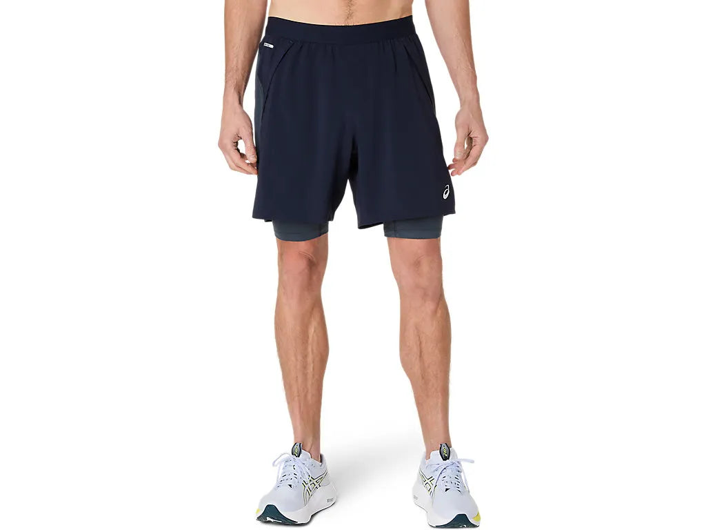 ASA-C1 (Asics road 2in1 7in shorts midnight/tarmac) 122595000