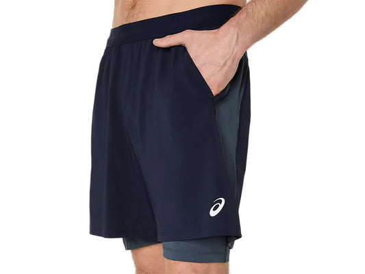 ASA-C1 (Asics road 2in1 7in shorts midnight/tarmac) 122595000