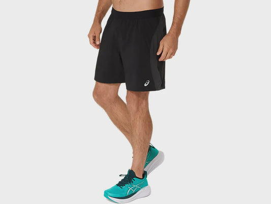 ASA-Y1 (Asics road 7"  mens performance shorts black/graphite grey) 72694500