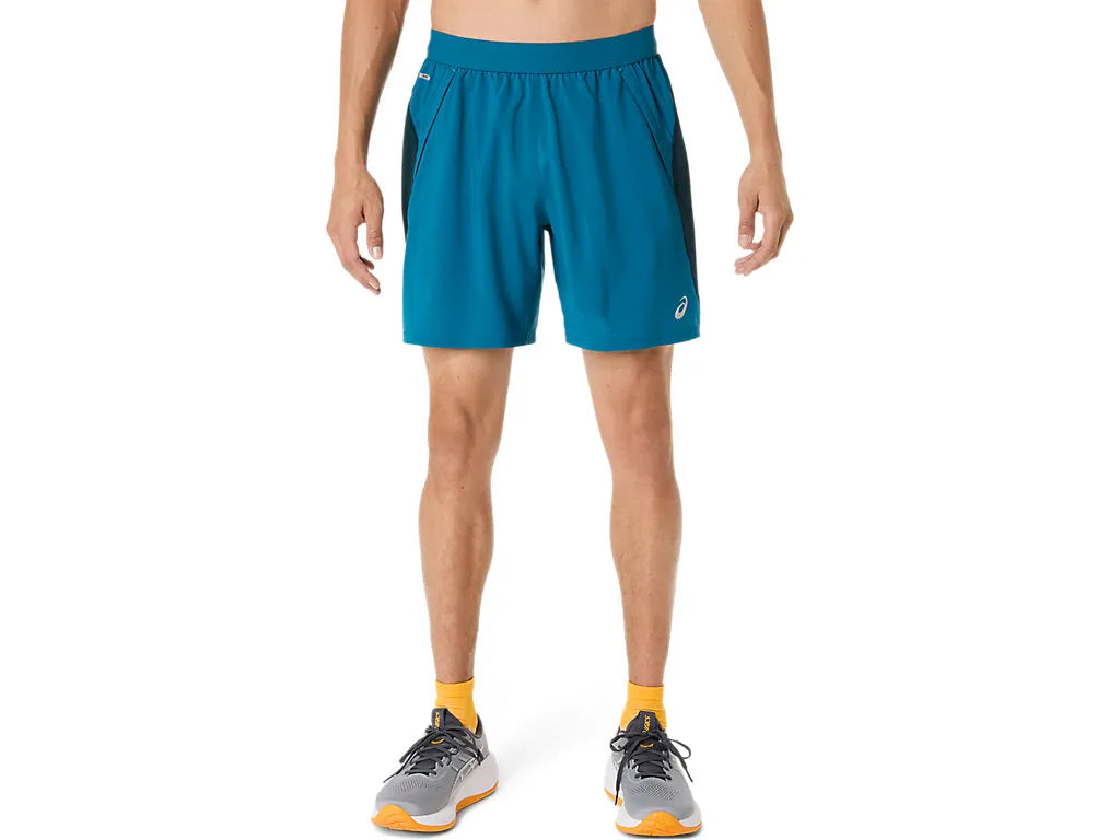 ASA-K2 (Asics men's road 7" shorts tranquail teal/dark teal/yamabuki) 82694500