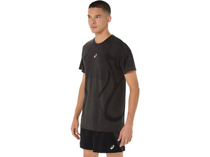 ASA-X1 (Asics road seamless short sleeve tee performance black) 72694500