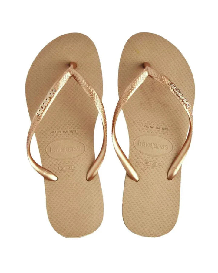 HA-WB8 (Havaianas slim logo metallic 3581 rose gold) 112592391
