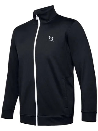 UAA-F13 (Under armour sportstyle tricot jacket black/onyx white) 82494347