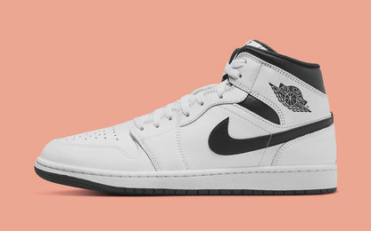 N-A140 (Nike air jordan 1 mid reverse panda white/black) 62693478